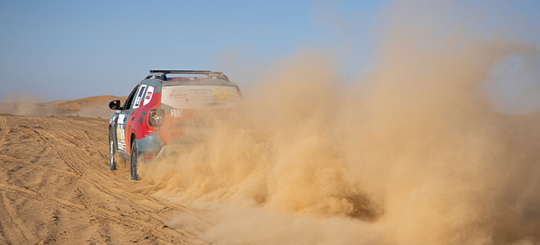 Rallye Aicha des Gazelles: Dacia Duster ist in der Wüste der Garant für Siege
