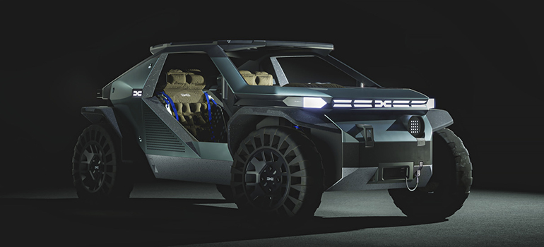 Pariser Motorshow: Dacia zeigt neue Markenoptik und ersten Hybridantrieb