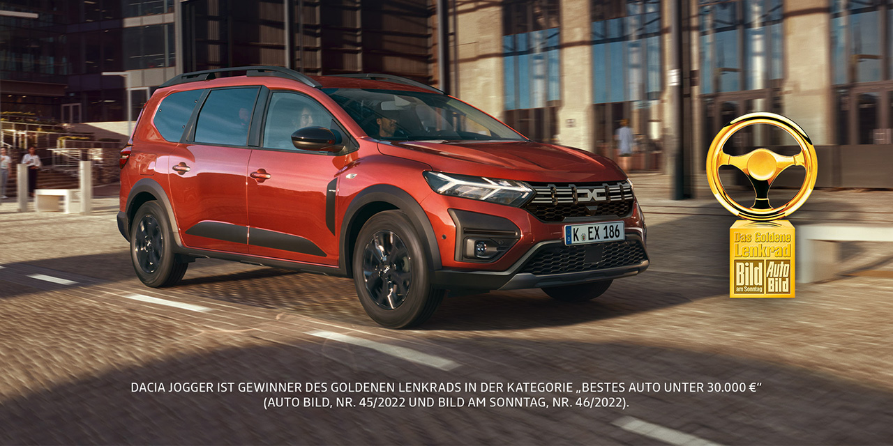 Jogger Goldenes Lenkrad