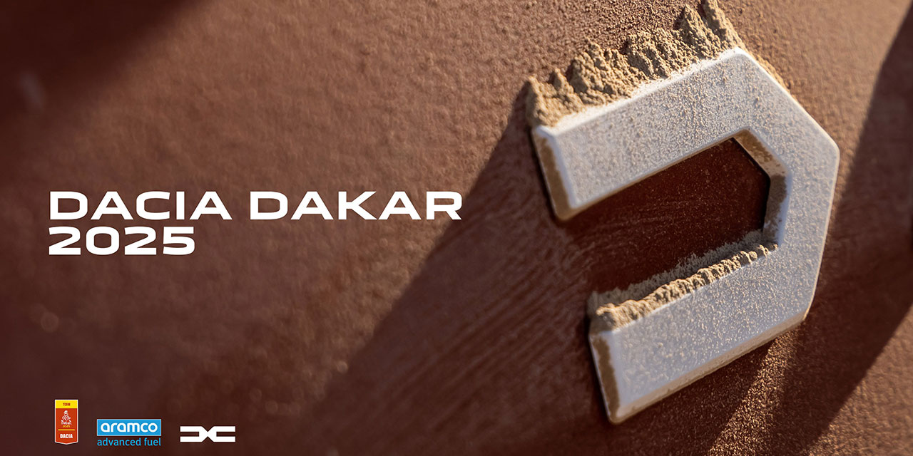 Cristina Gutiérrez Herrero und der neunfache Rallye-Weltmeister Sébastien Loeb fahren den Dacia Allradler