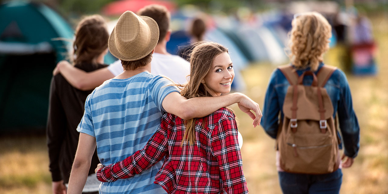 Im Jogger zu großen Festivals