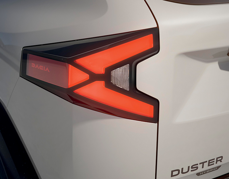 dacia-duster-licht Design des Duster