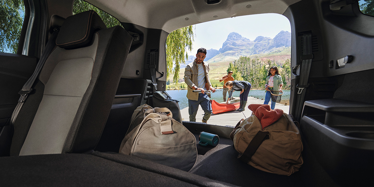 Vanlife, Dacia jogger Innenraum