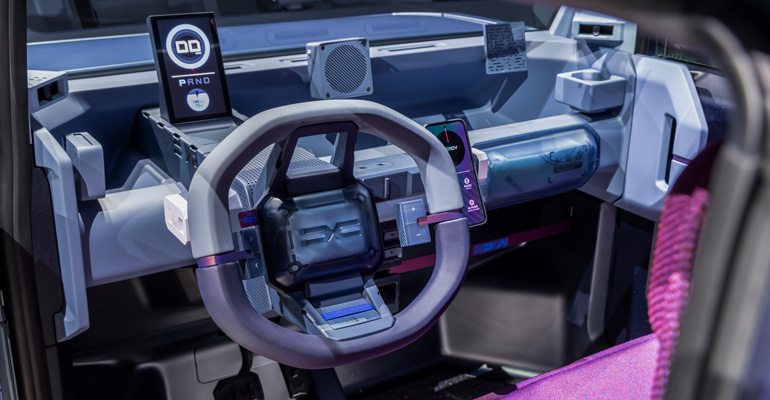 Dacia Hipster Concept Cockpit