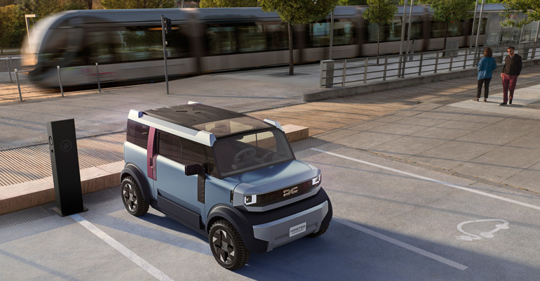 Dacia Hipster Concept von oben