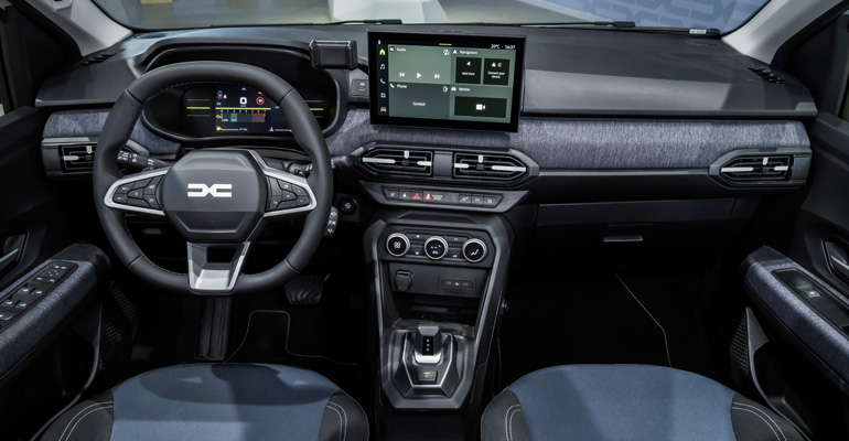 Cockpit des Sandero 2025