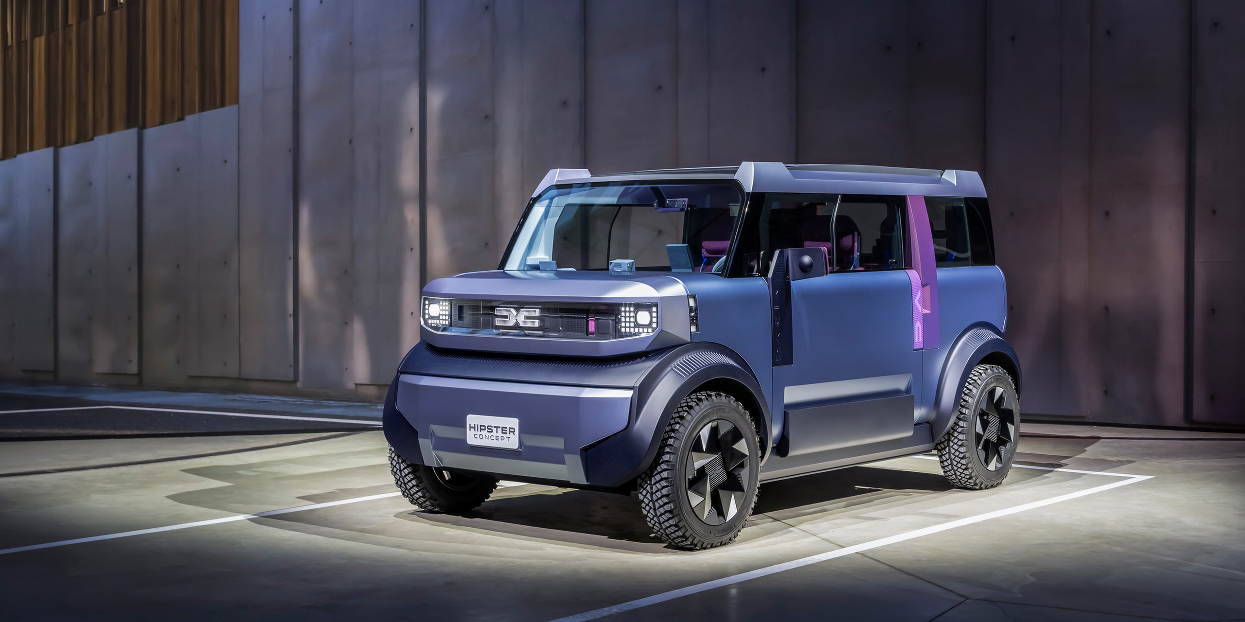 Ultrakompaktes Elektroauto Dacia Hipster Concept